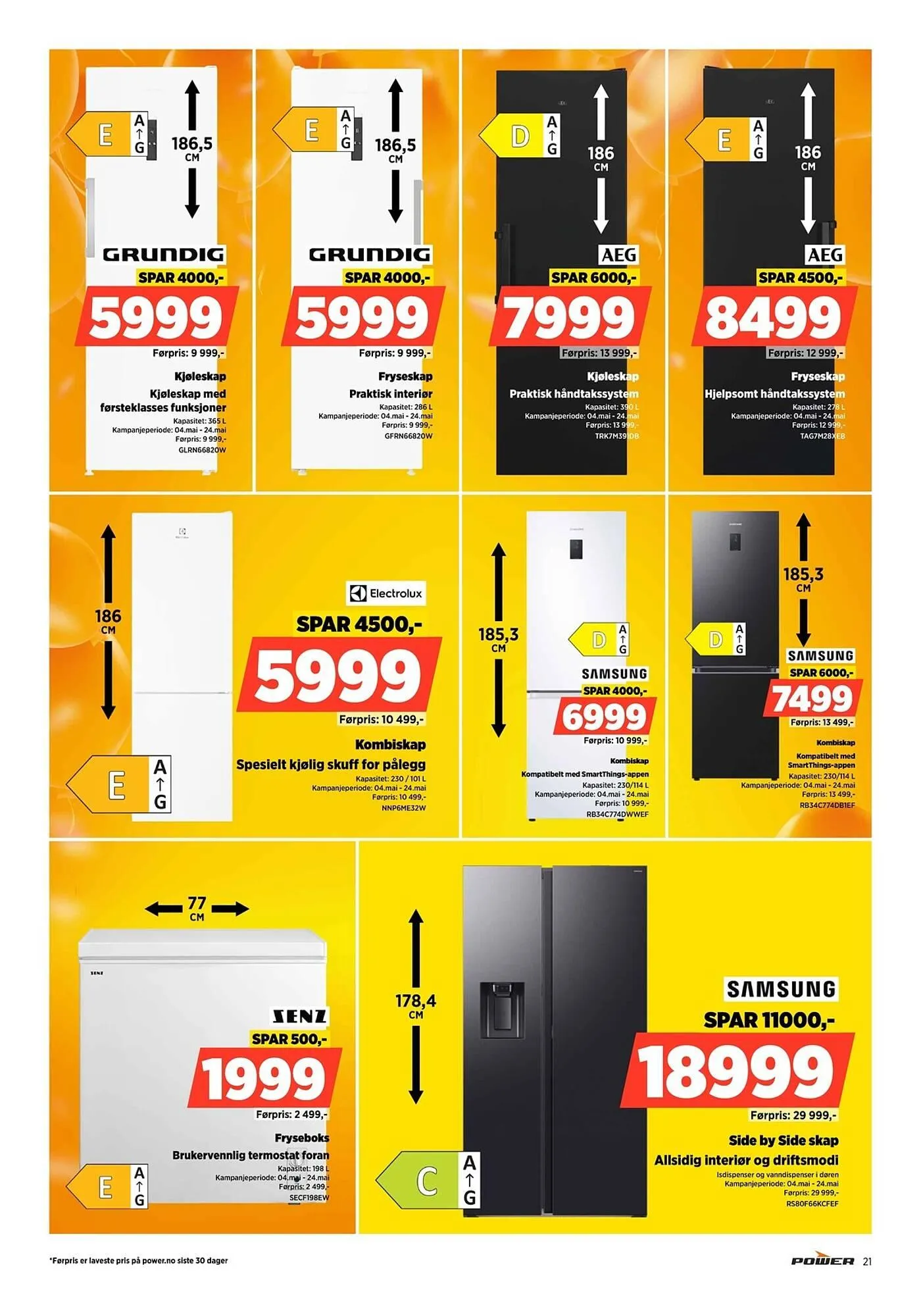 POWER kundeavis fra 11. mai til 17. mai 2026 - kundeavisside 21