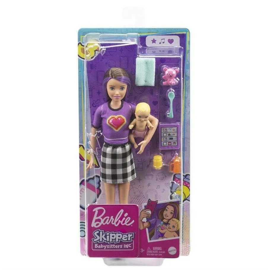 Barbie Skipper Babysitters Ass - Dolls and Accs Asst