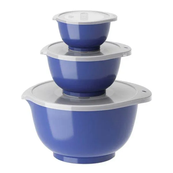 Margrethe bollesett 6 deler 0,25/0,75/3L electric blue