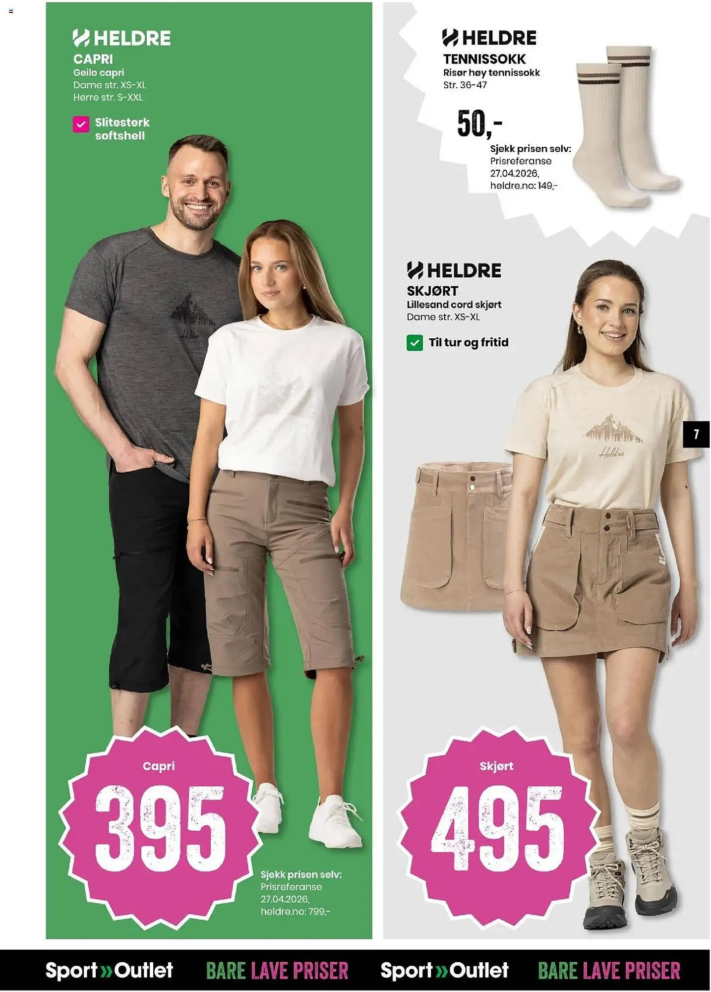 Sport Outlet kundeavis fra 12. mai til 17. mai 2026 - kundeavisside 7