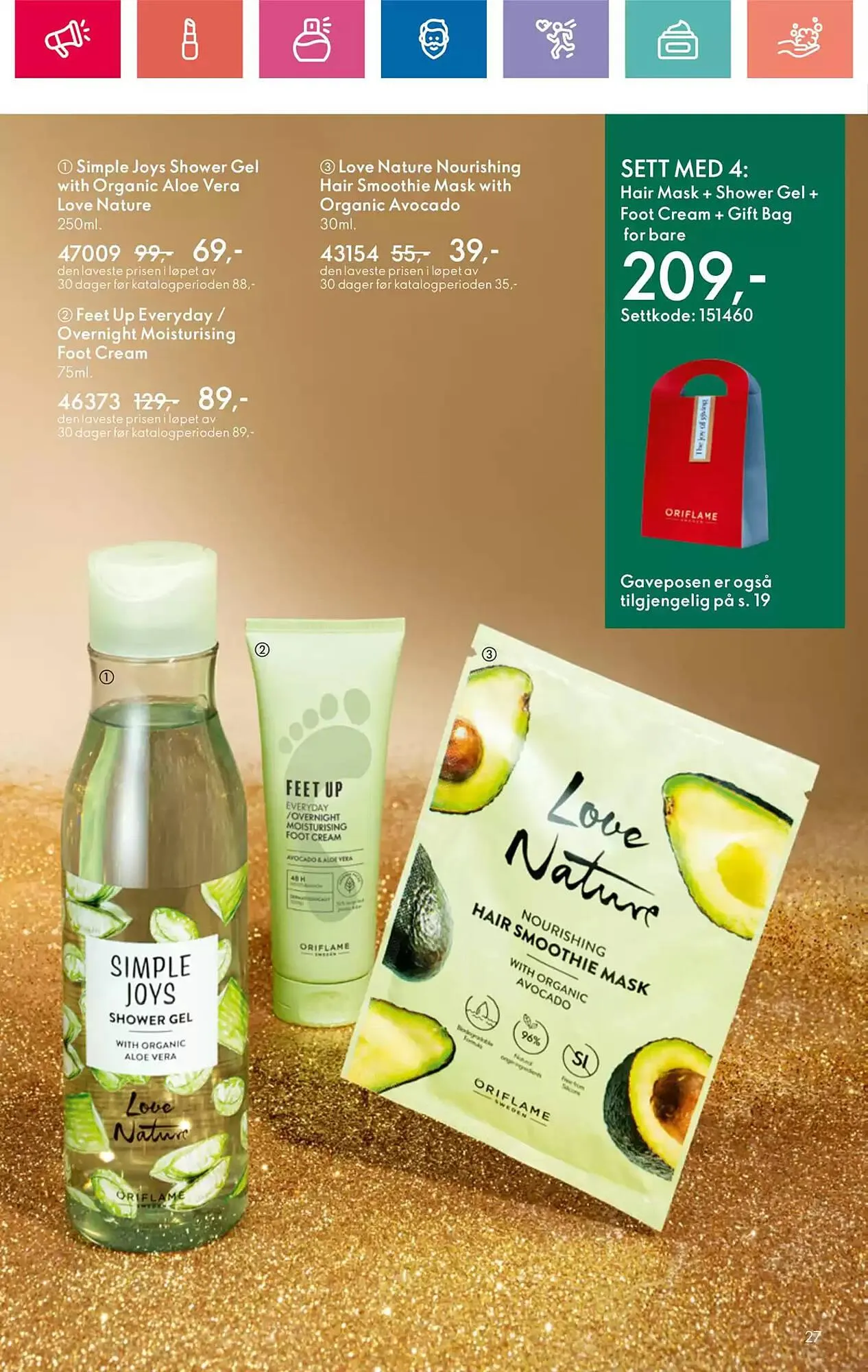 Oriflame Kundeavis fra 14. november til 4. desember 2024 - kundeavisside 27