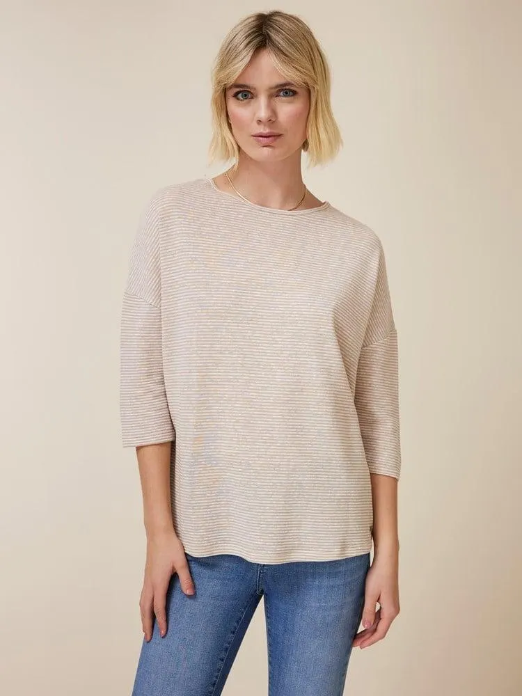Tina stripet topp