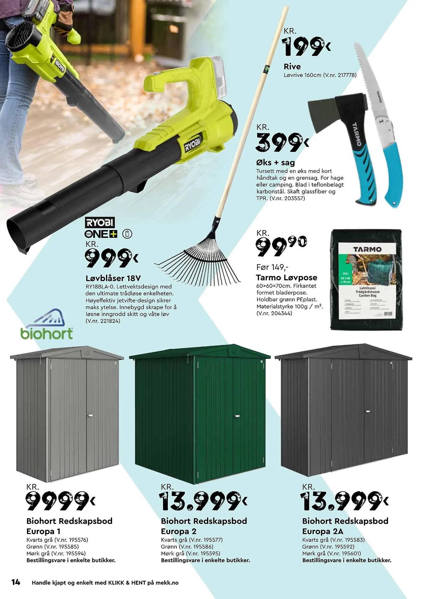 Mekk Kundeavis fra 11. september til 8. oktober 2023 - kundeavisside 14