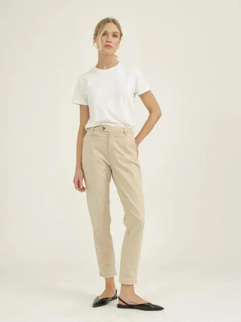 Anika Support Chino cream tan