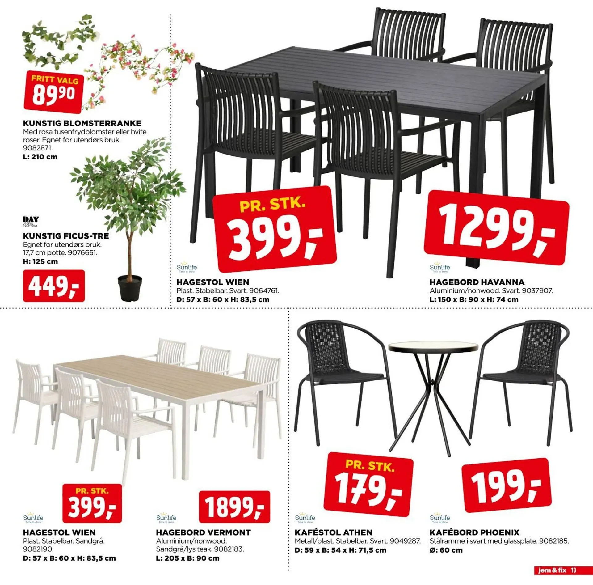 Jem & fix kundeavis fra 5. april til 12. april 2026 - kundeavisside 13