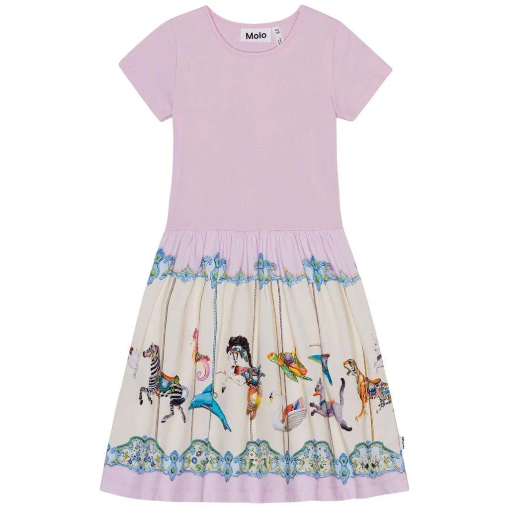 GOTS Cissa Kjole Sea Carousel