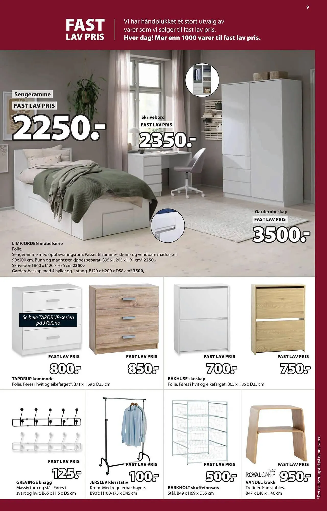 JYSK kundeavis fra 15. desember til 23. desember 2025 - kundeavisside 9