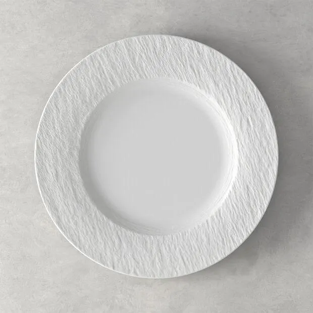 Manufacture Rock Blanc dinner plate