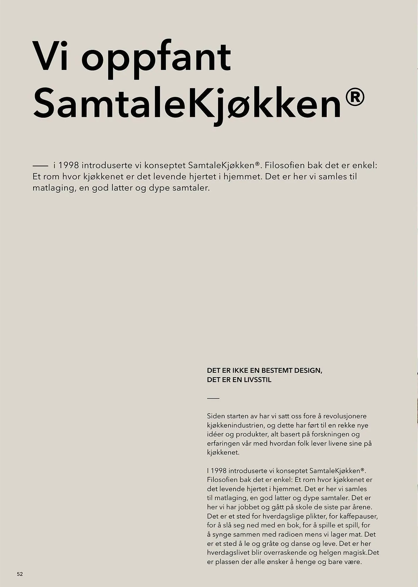 Kvik Kjøkken Kundeavis fra 1. september til 30. september 2023 - kundeavisside 52