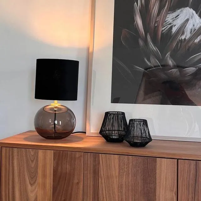 Moxie bordlampe 37,5cm sort