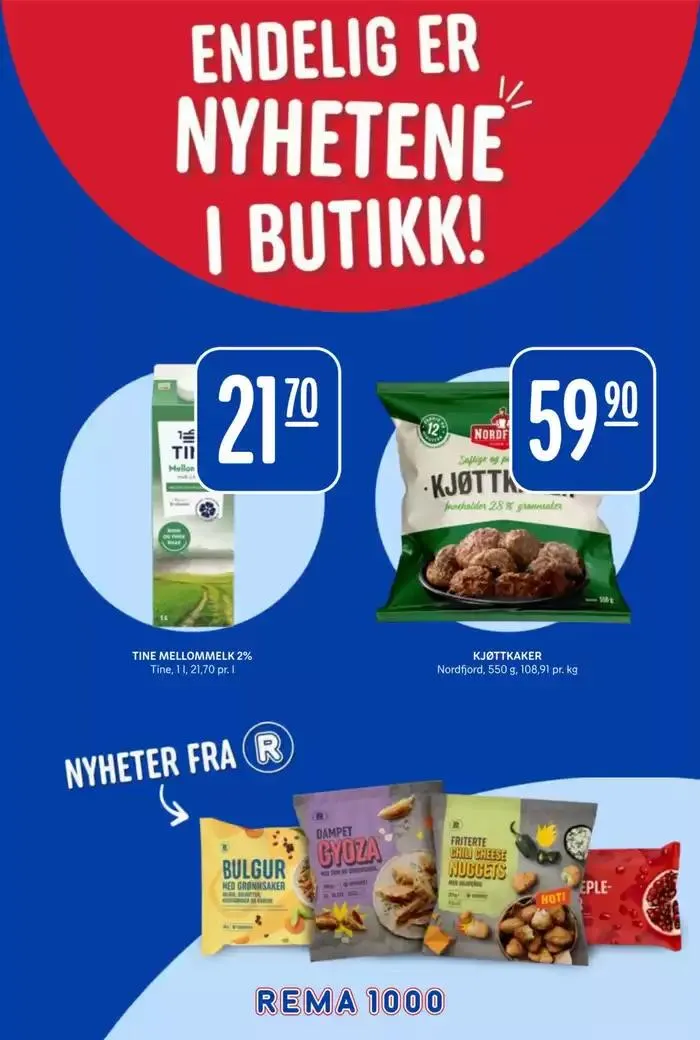 Topptilbud og rabatter fra 2. mars til 16. mars 2025 - kundeavisside 1