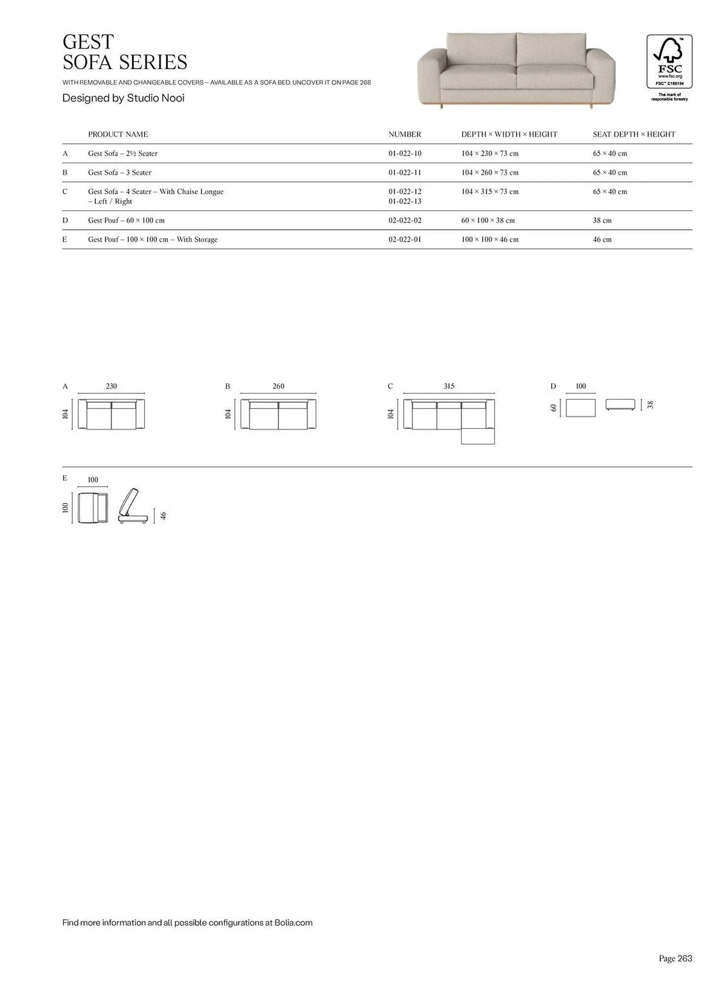 Bolia kundeavis fra 15. september til 31. desember 2025 - kundeavisside 265