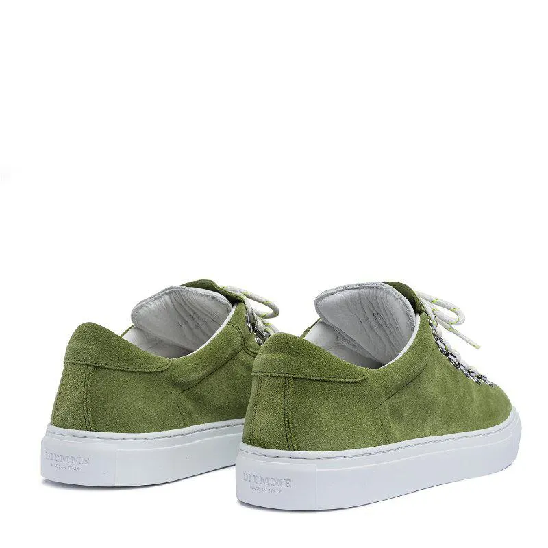 Marostica Low Sneakers Tendril Green Suede