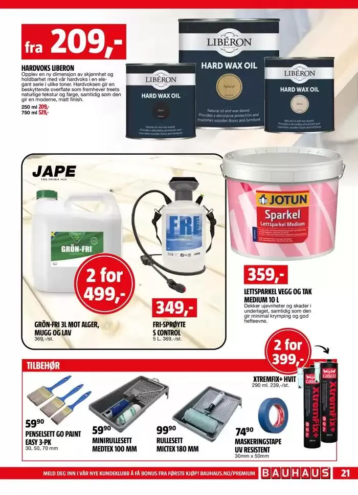 Baderomsdager fra 4. mars til 16. mars 2025 - kundeavisside 21