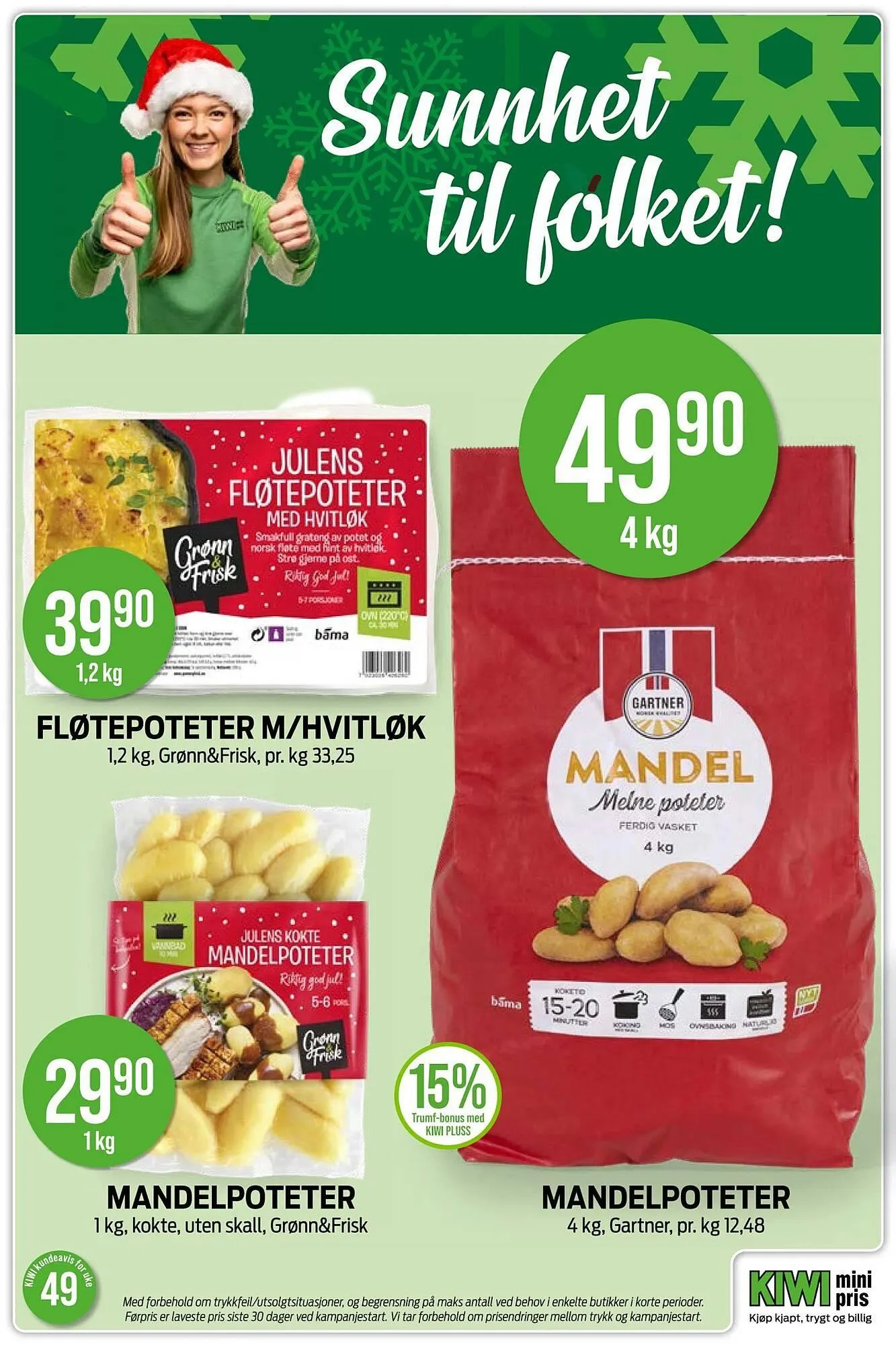 Kiwi kundeavis fra 1. desember til 8. desember 2025 - kundeavisside 20