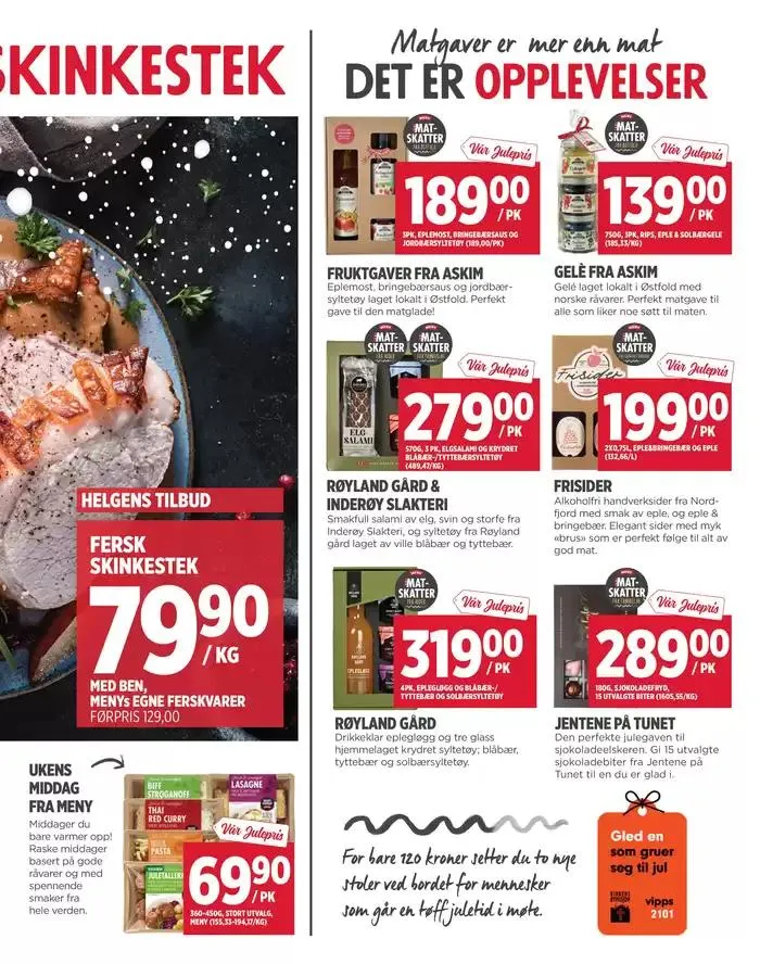 Meny Kundeavis fra 28. november til 12. desember 2024 - kundeavisside 3