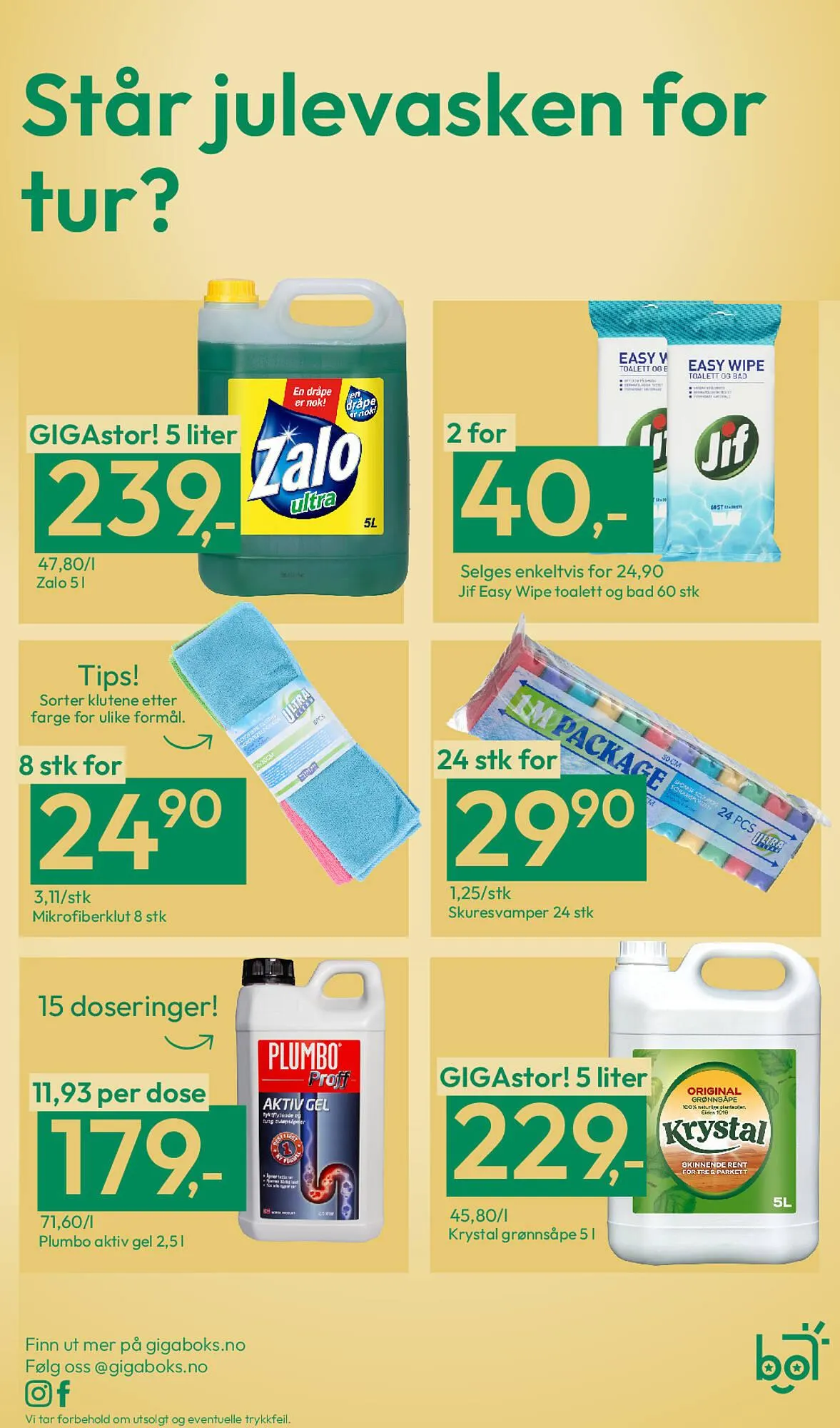 Gigaboks Kundeavis fra 2. desember til 31. desember 2024 - kundeavisside 11