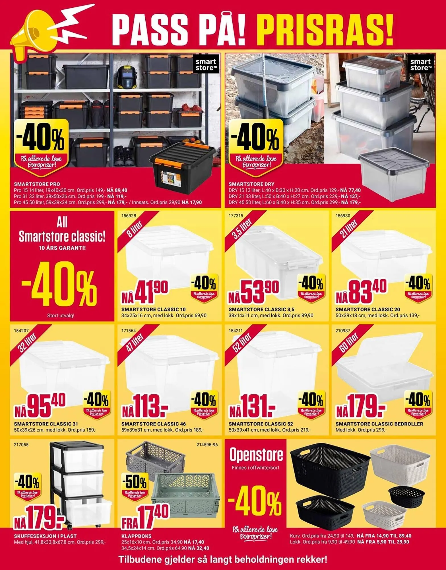 Europris kundeavis fra 5. januar til 10. januar 2026 - kundeavisside 6