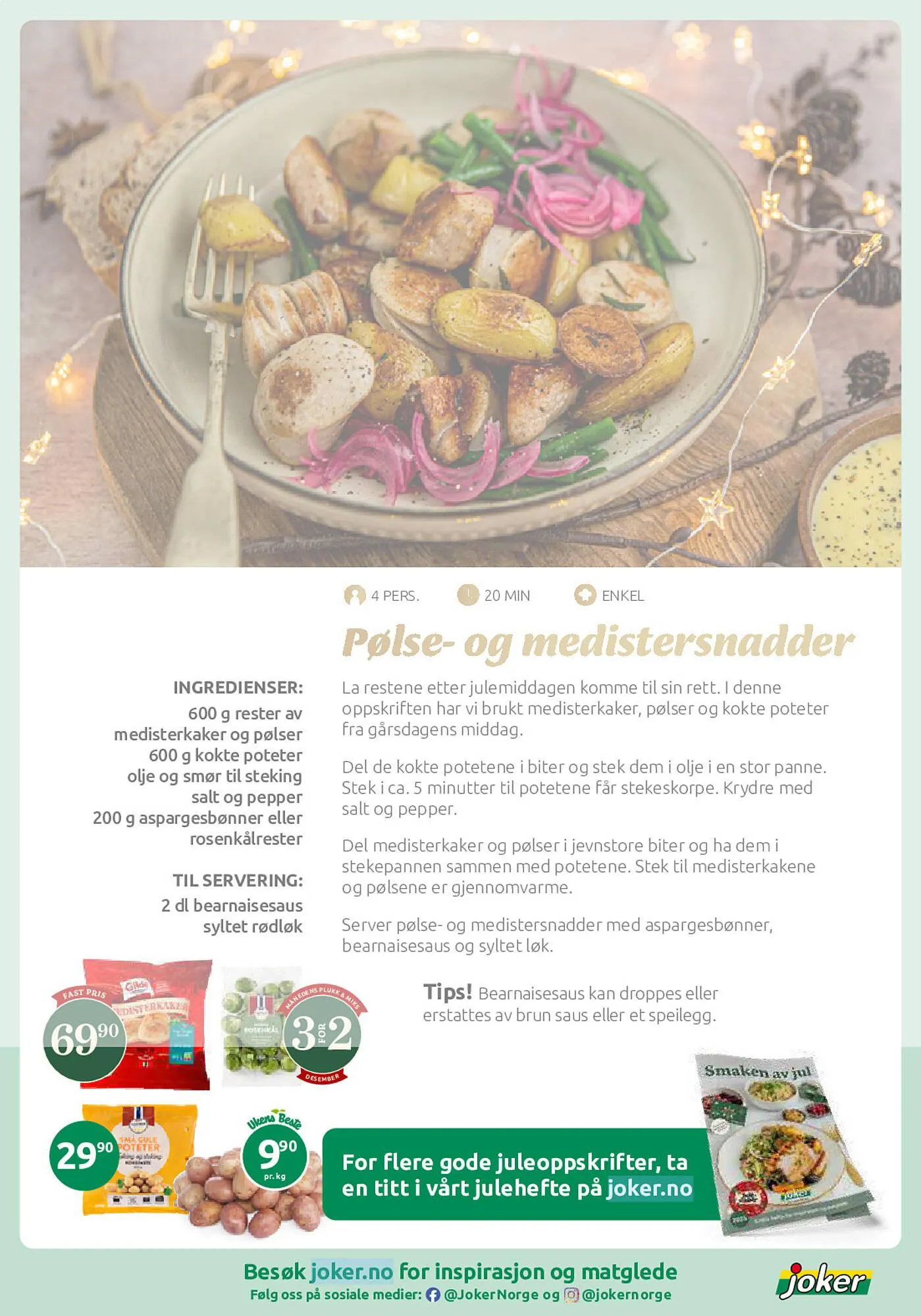 Nærbutikken kundeavis fra 22. desember til 3. januar 2026 - kundeavisside 18