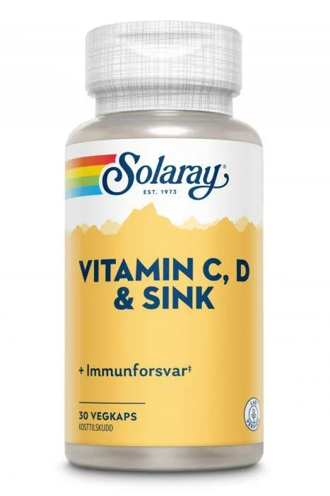 Solaray Vitamin C, D & Sink