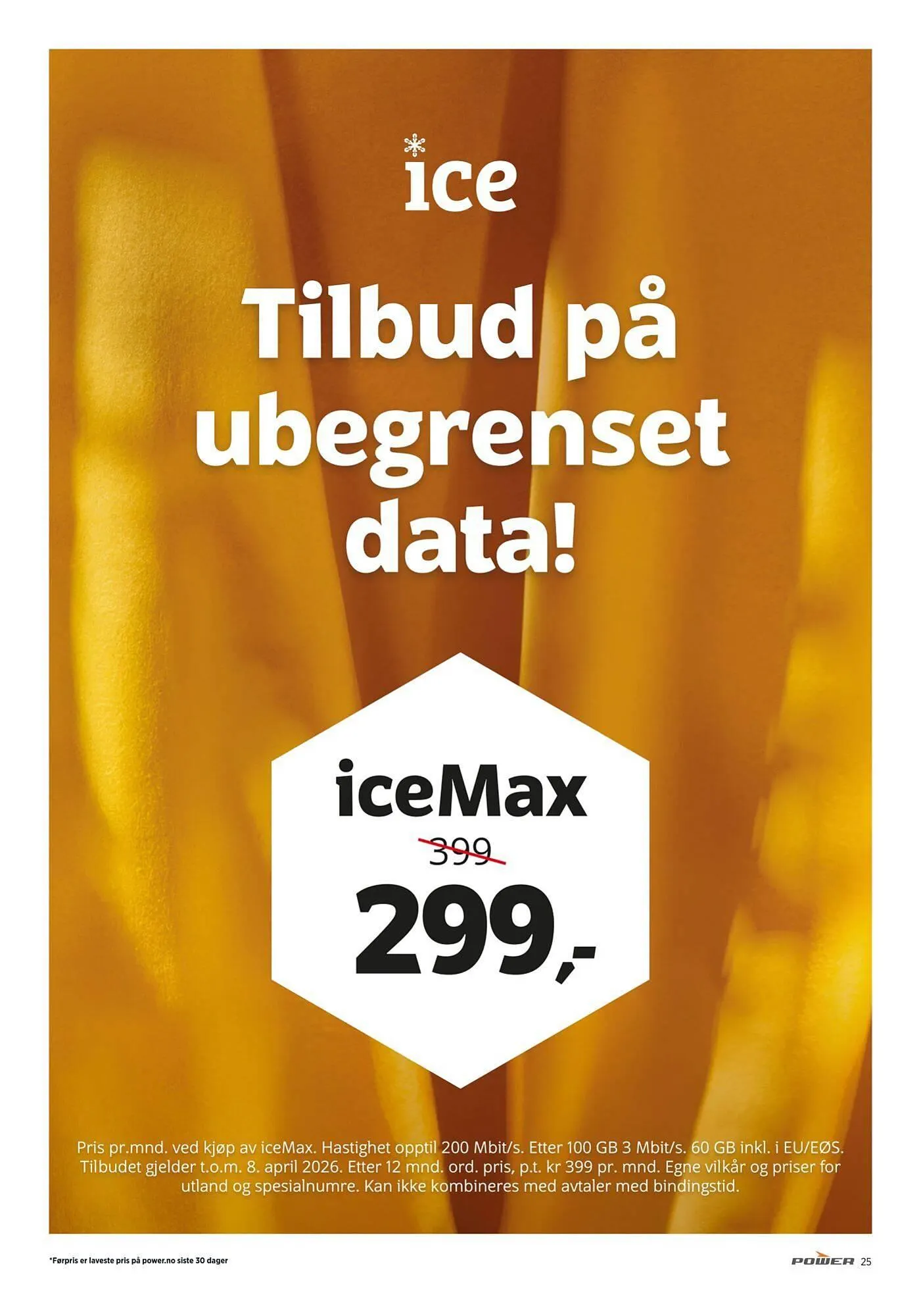POWER kundeavis fra 30. mars til 7. april 2026 - kundeavisside 25