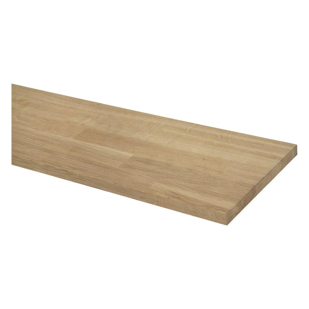 Hylleplater av eik 80x20x1,8 cm