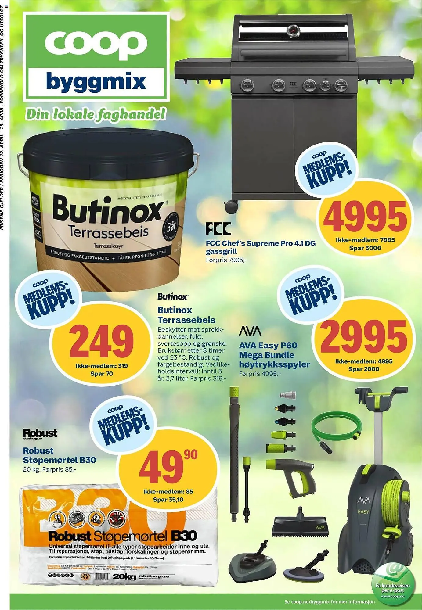 Coop Byggmix kundeavis fra 13. april til 26. april 2026 - kundeavisside 1