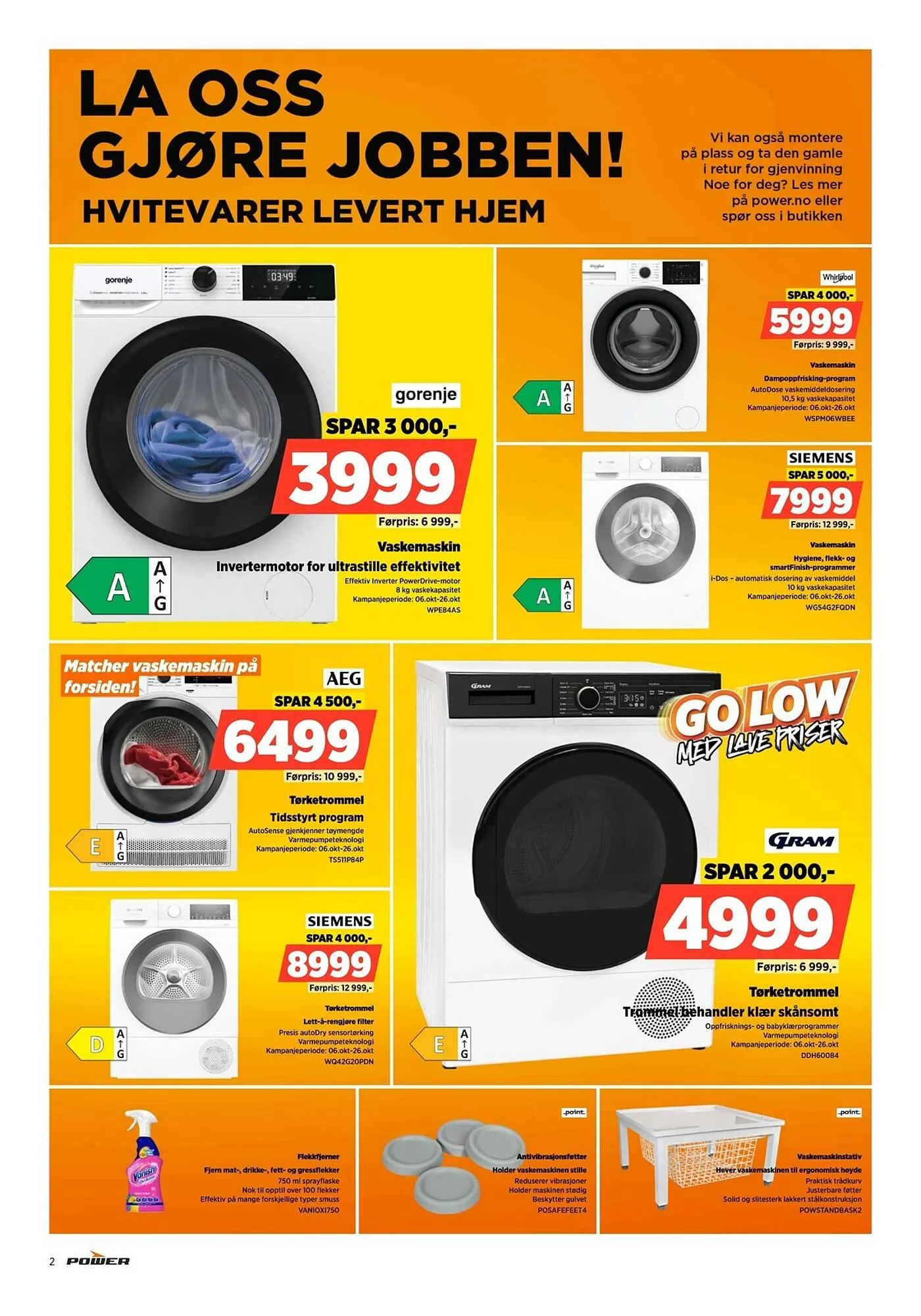 POWER kundeavis fra 20. oktober til 26. oktober 2025 - kundeavisside 2