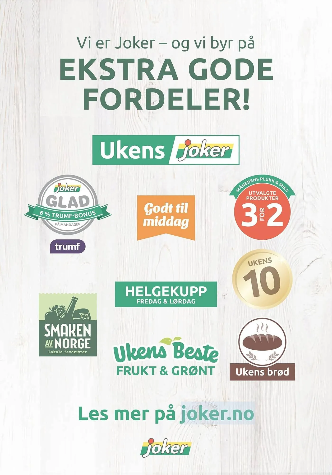 Joker kundeavis fra 3. mars til 7. mars 2026 - kundeavisside 29