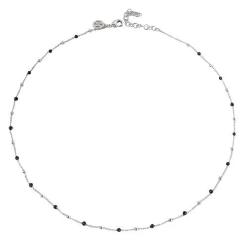 Positano neck 45 silver Black