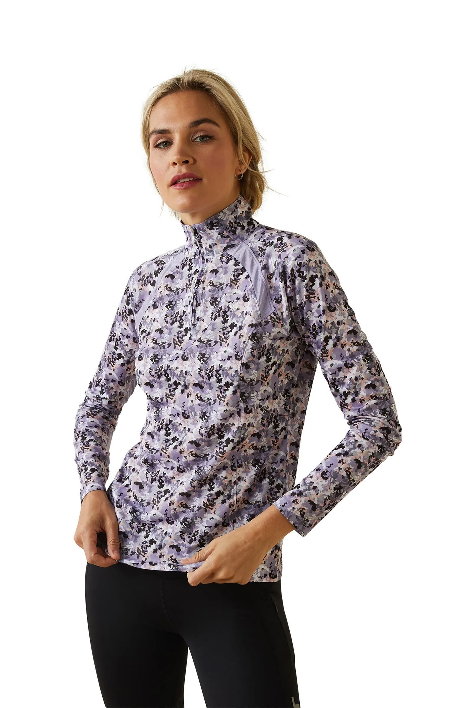 Ariat Sunstopper 2.0 skjorte med 1/4 glidelås, dame