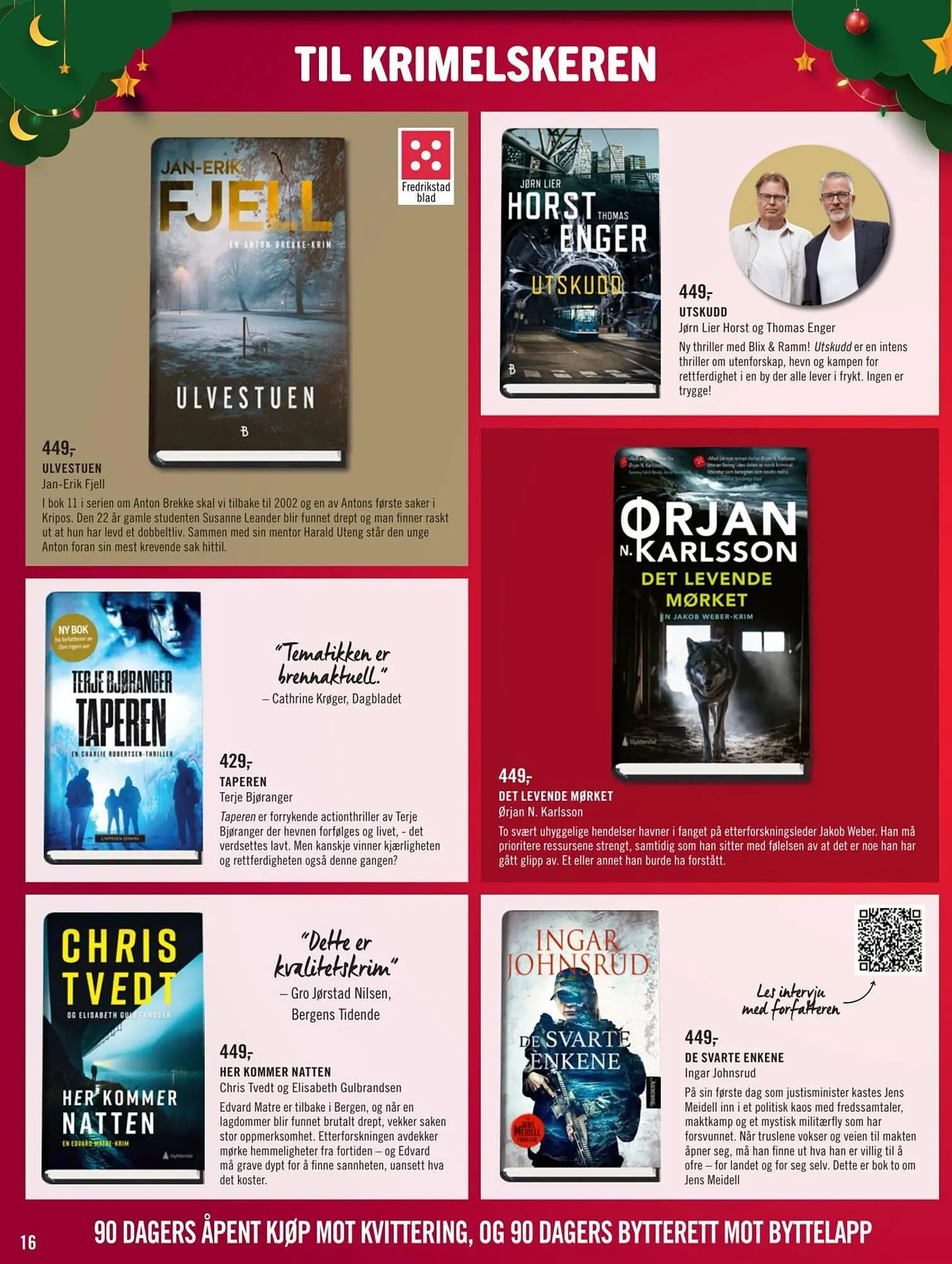 Ark Bokhandel kundeavis fra 1. desember til 25. desember 2025 - kundeavisside 16