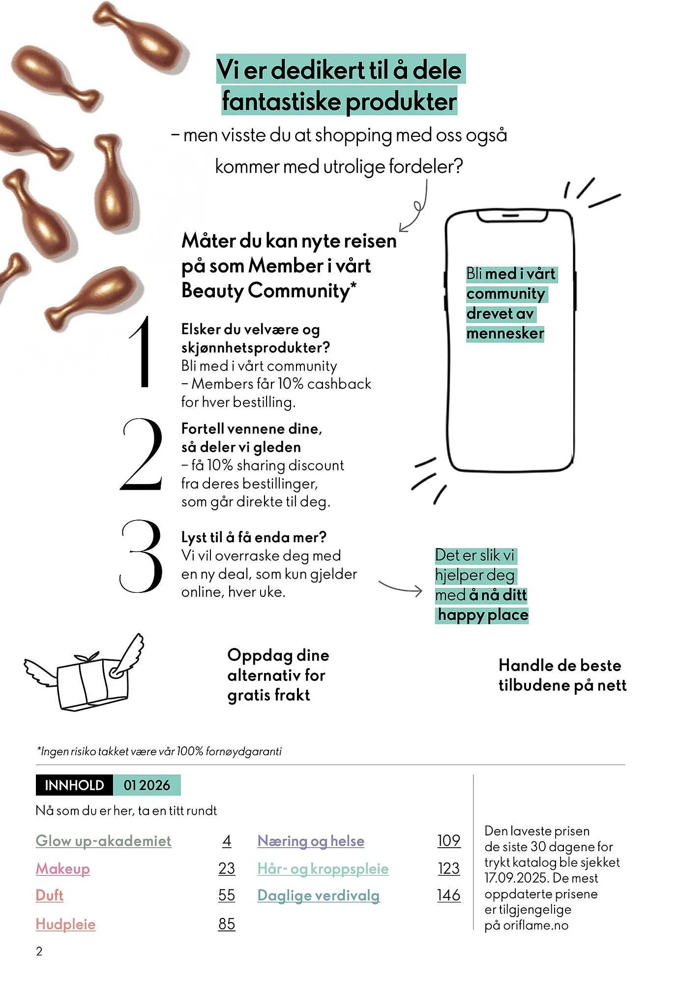 Oriflame katalog fra 31. desember til 27. januar 2026 - kundeavisside 2