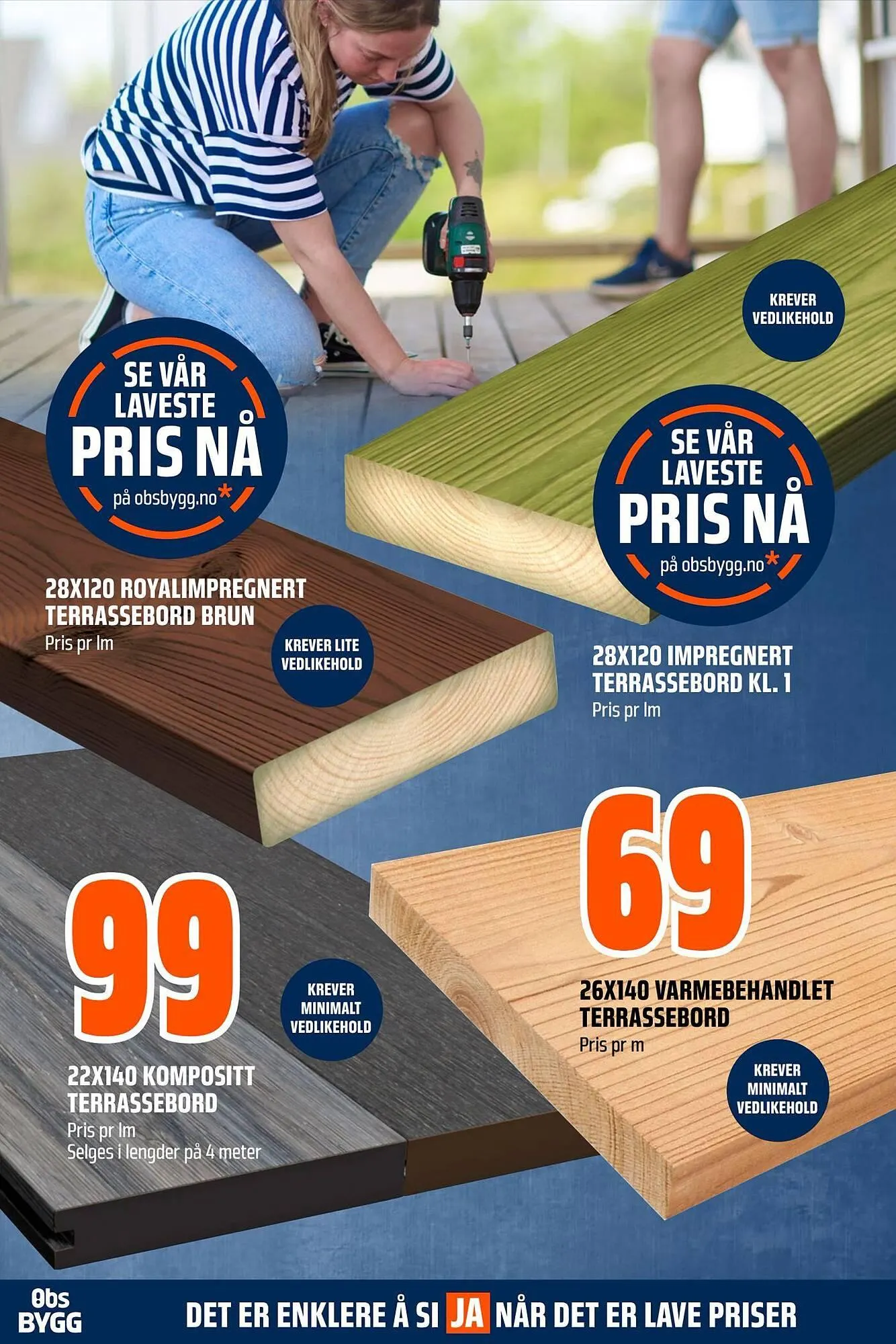 Obs Bygg kundeavis fra 29. mars til 11. april 2026 - kundeavisside 25