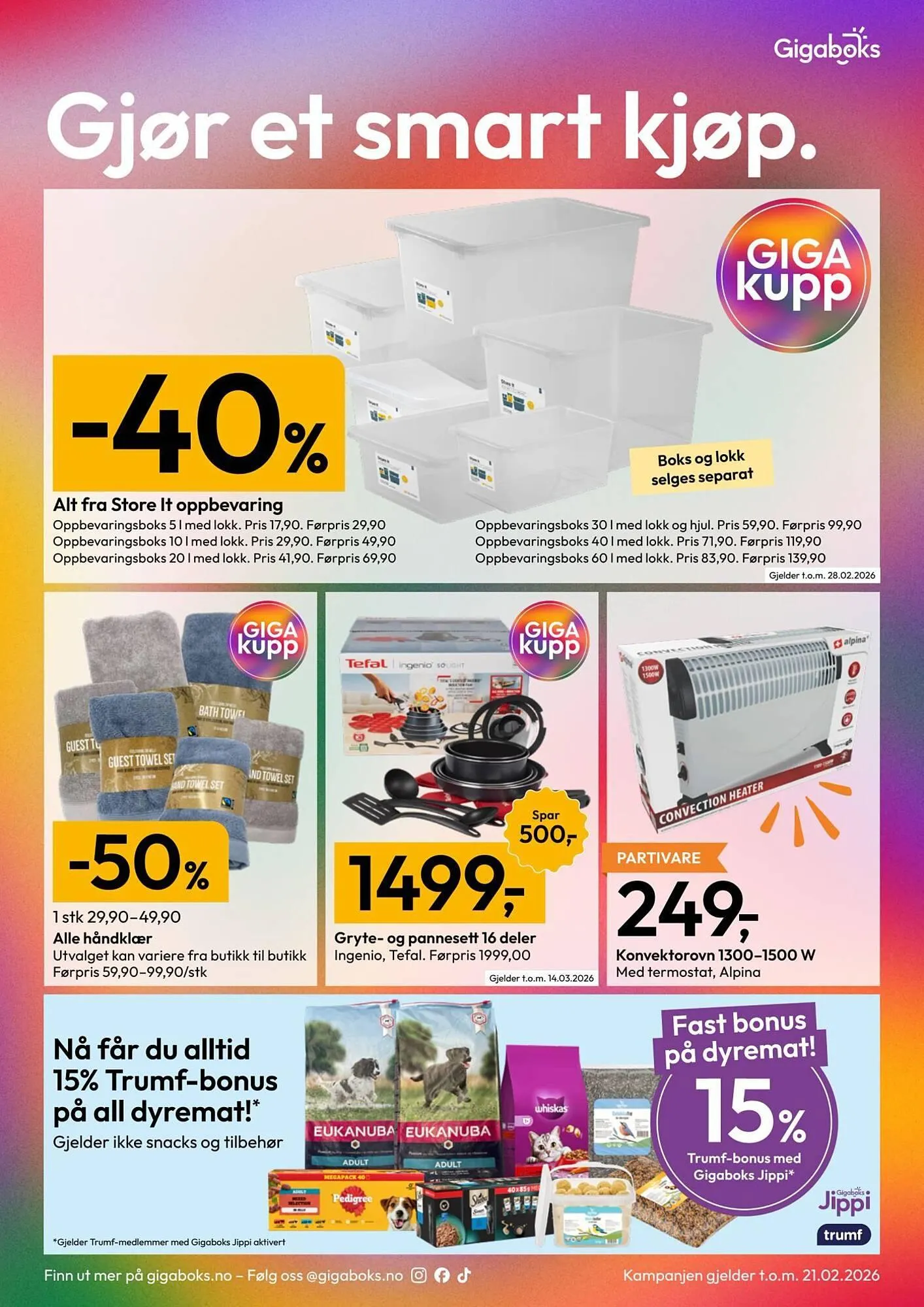Gigaboks kundeavis fra 16. februar til 22. februar 2026 - kundeavisside 2
