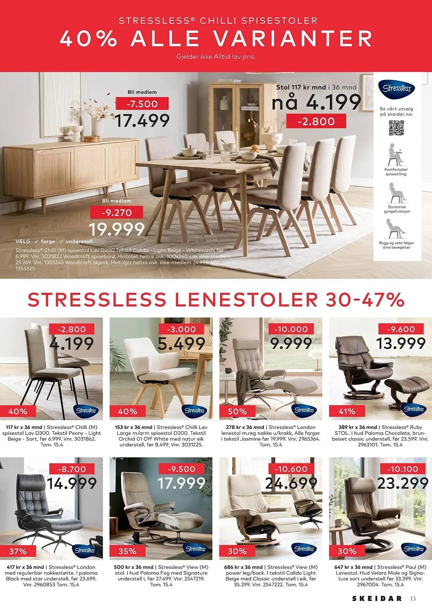 Skeidar kundeavis fra 30. mars til 15. april 2026 - kundeavisside 13