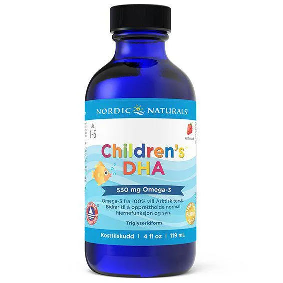 Nordic Naturals children’s DHA strawberry 119 ml