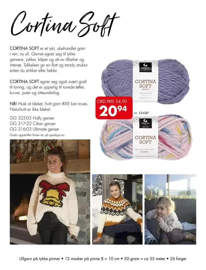 Stort utvalg av tilbud fra 23. november til 7. desember 2024 - kundeavisside 7