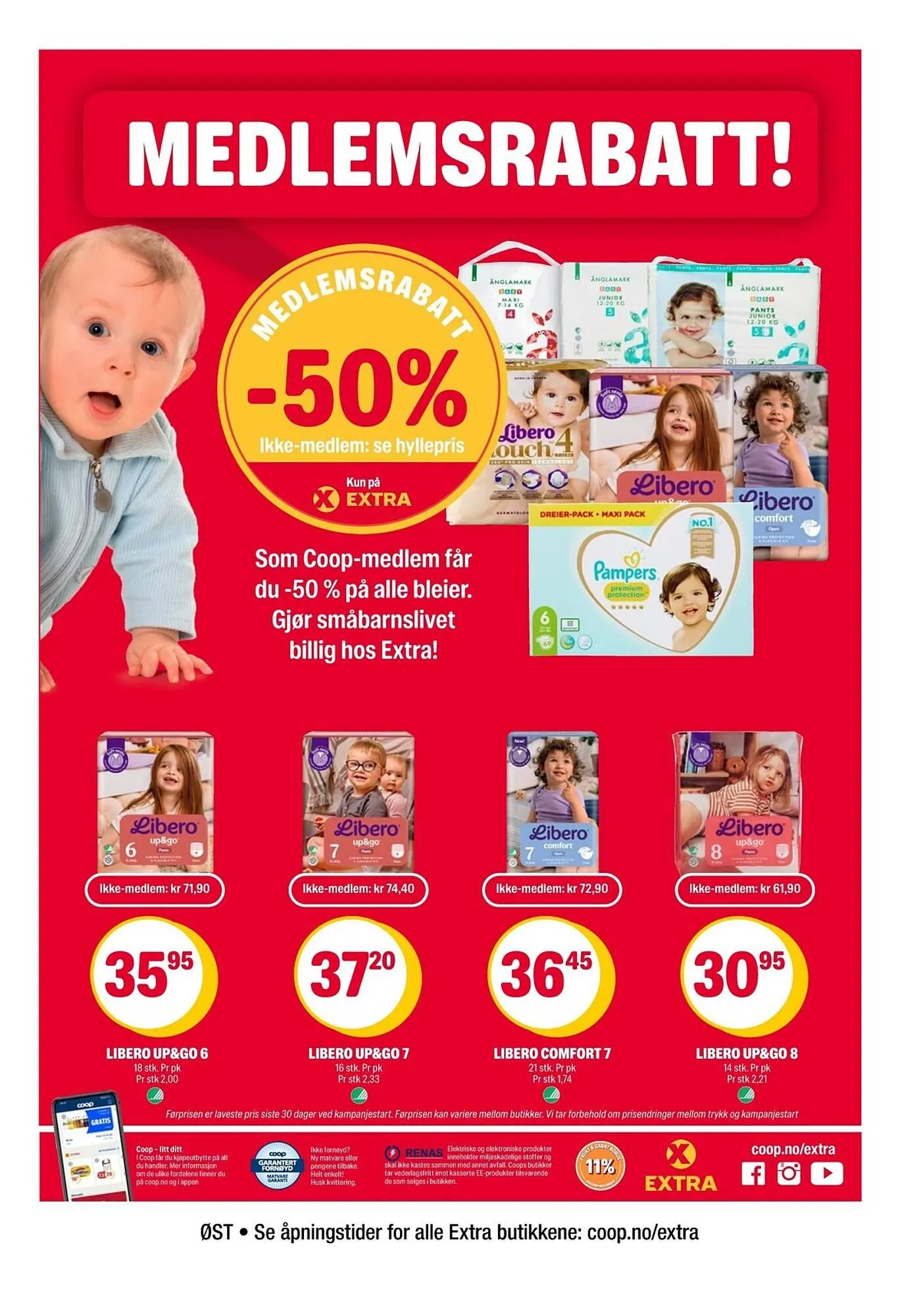 Coop Extra kundeavis fra 2. mars til 8. mars 2026 - kundeavisside 28