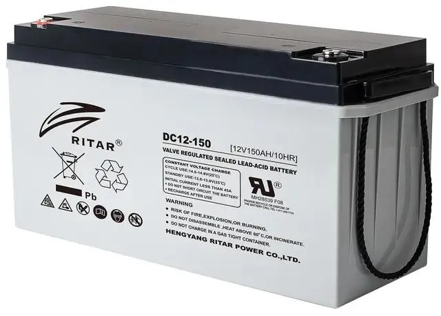 RITAR AGM Deep Cycle Batteri 12V 150AH