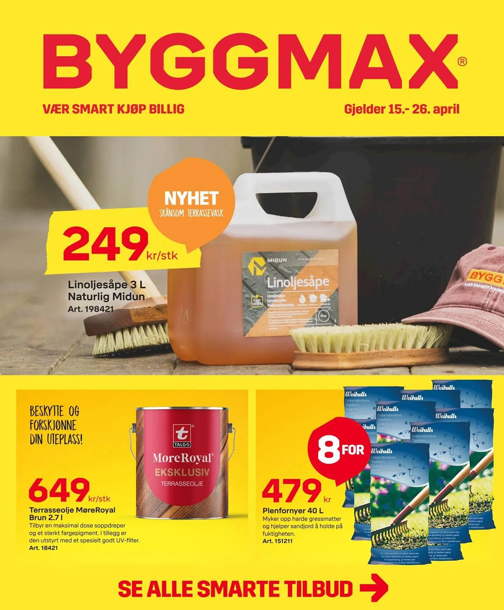 Byggmax kundeavis fra 20. april til 27. april 2026 - kundeavisside 1