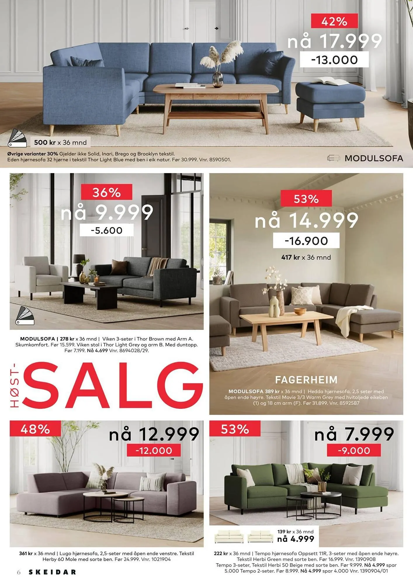 Skeidar kundeavis fra 3. november til 9. november 2025 - kundeavisside 6