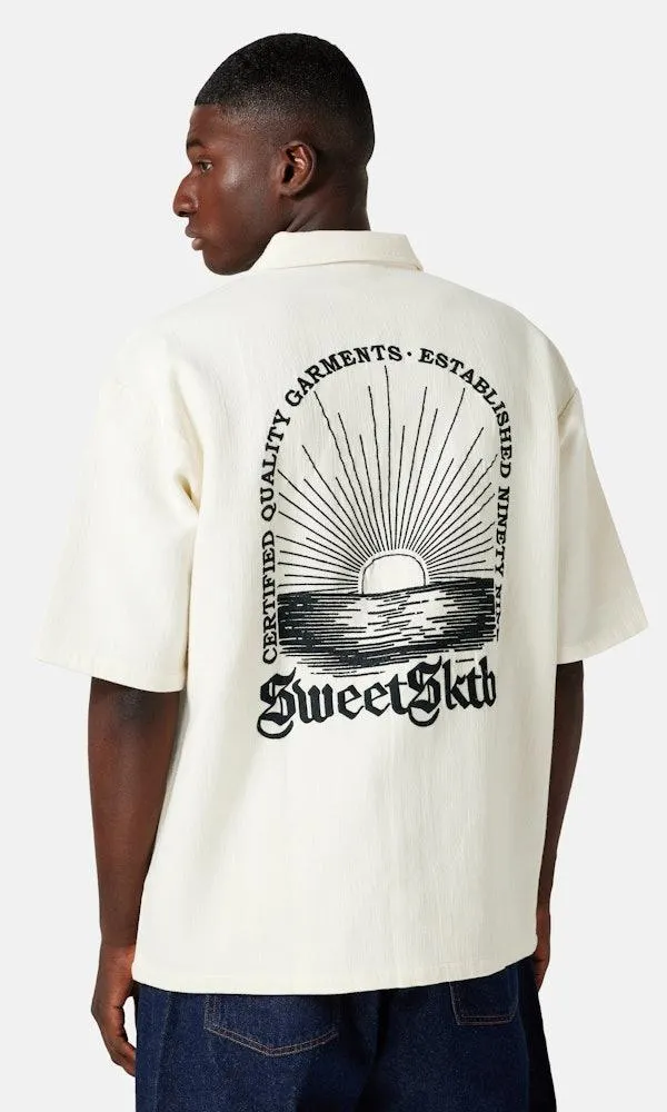 Brodert Resort skjorte