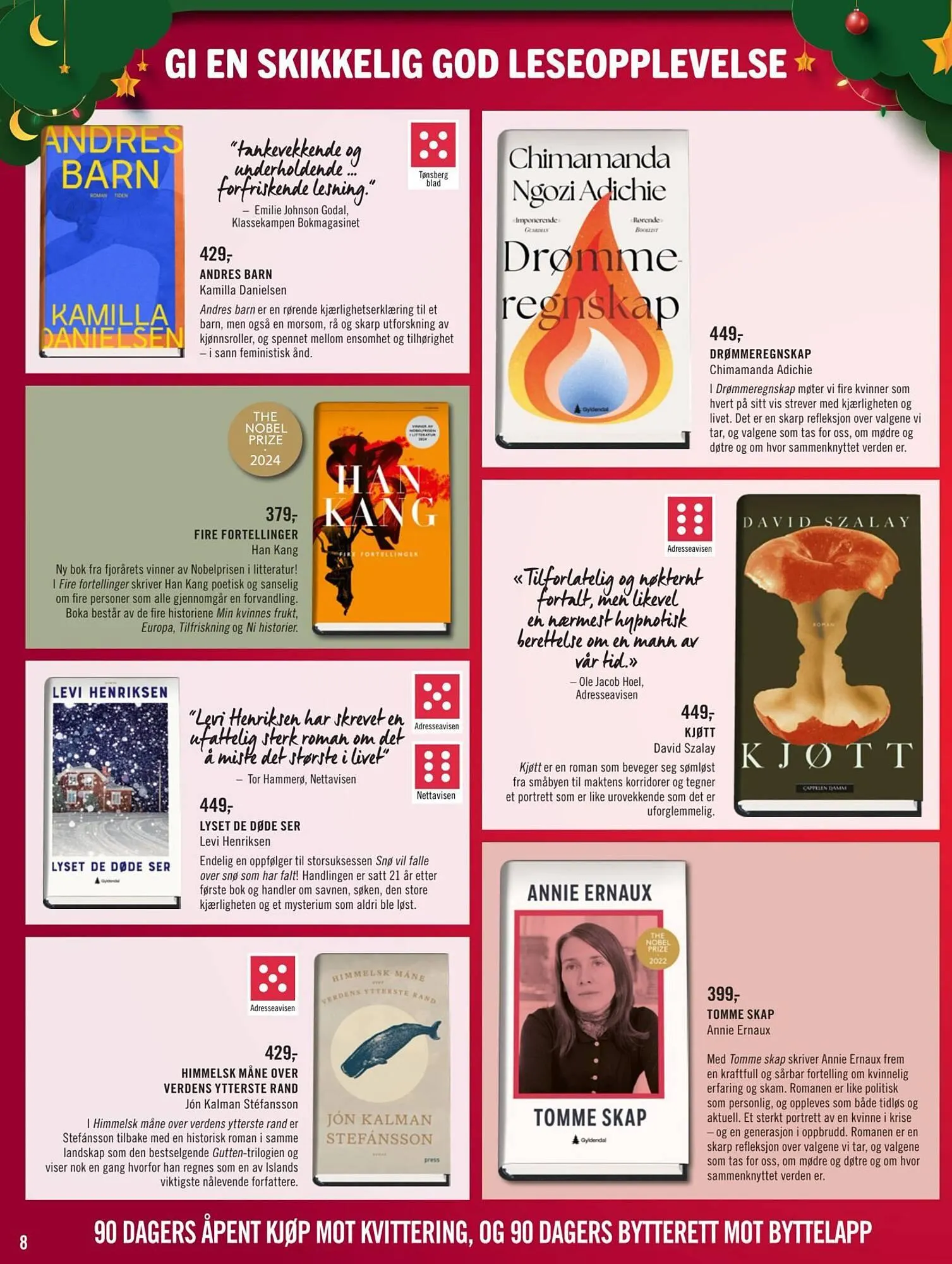 Ark Bokhandel kundeavis fra 1. desember til 25. desember 2025 - kundeavisside 8