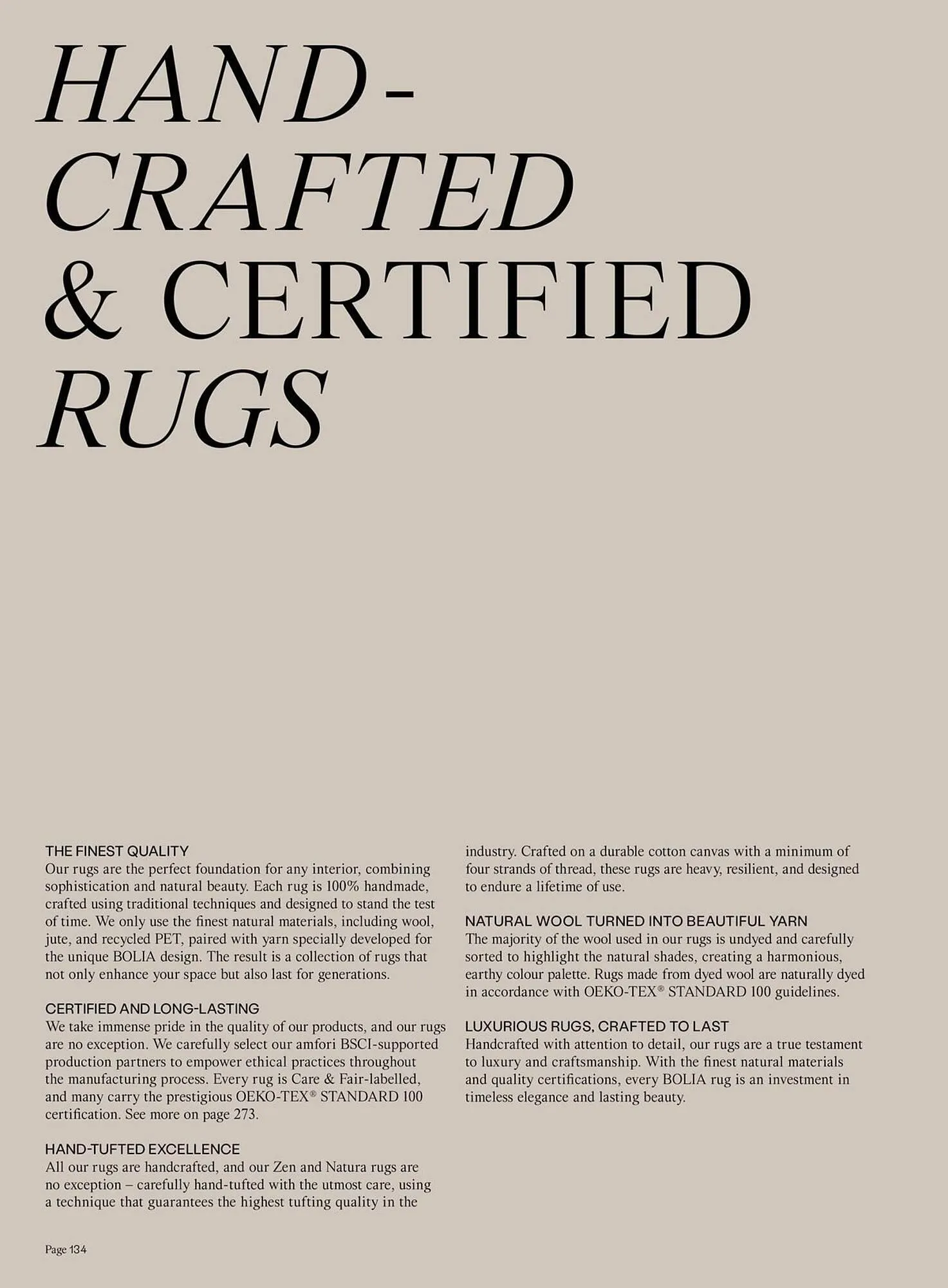 Bolia kundeavis fra 15. september til 31. desember 2025 - kundeavisside 136