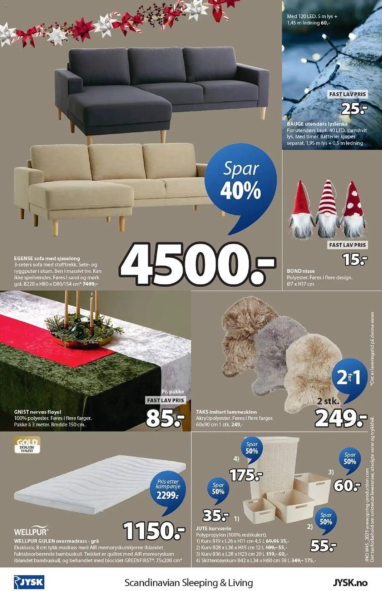 JYSK kundeavis fra 3. november til 15. november 2025 - kundeavisside 24