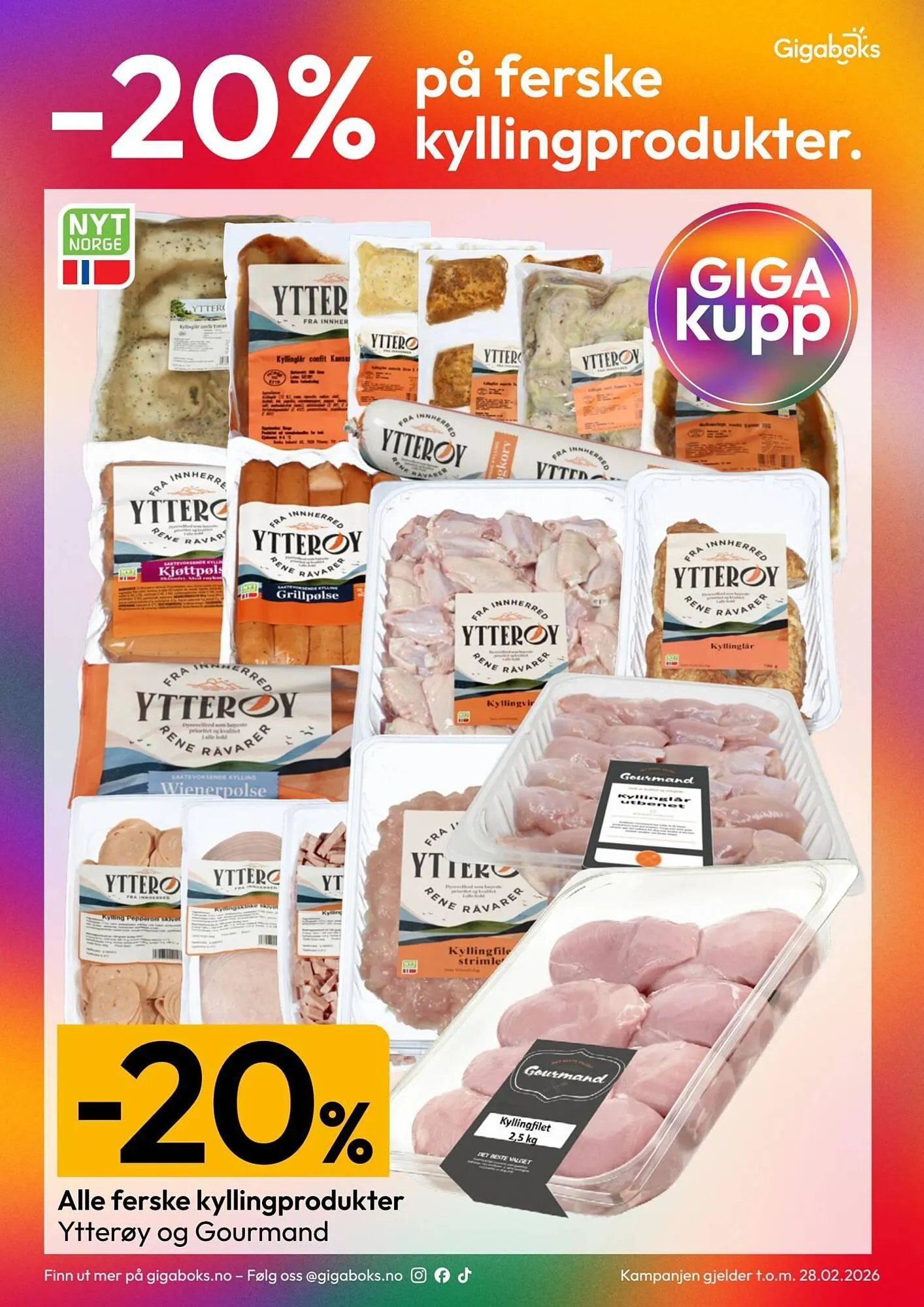Gigaboks kundeavis fra 23. februar til 1. mars 2026 - kundeavisside 3