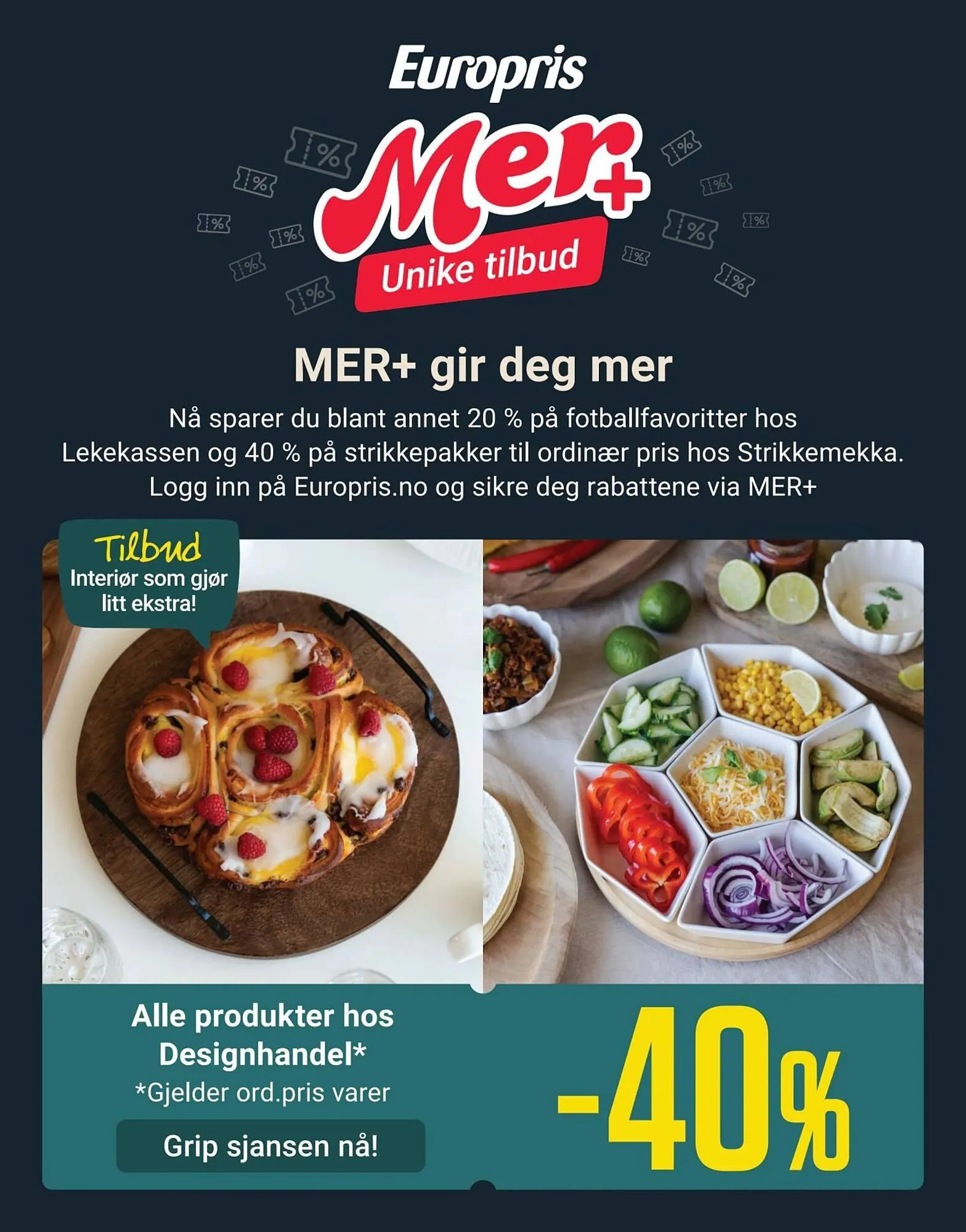 Europris kundeavis fra 22. februar til 1. mars 2026 - kundeavisside 1