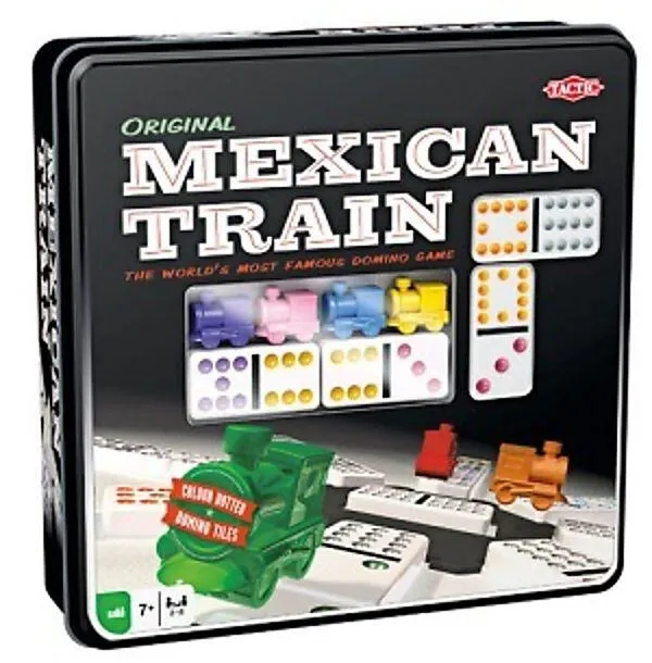 Mexican Train i tinnboks