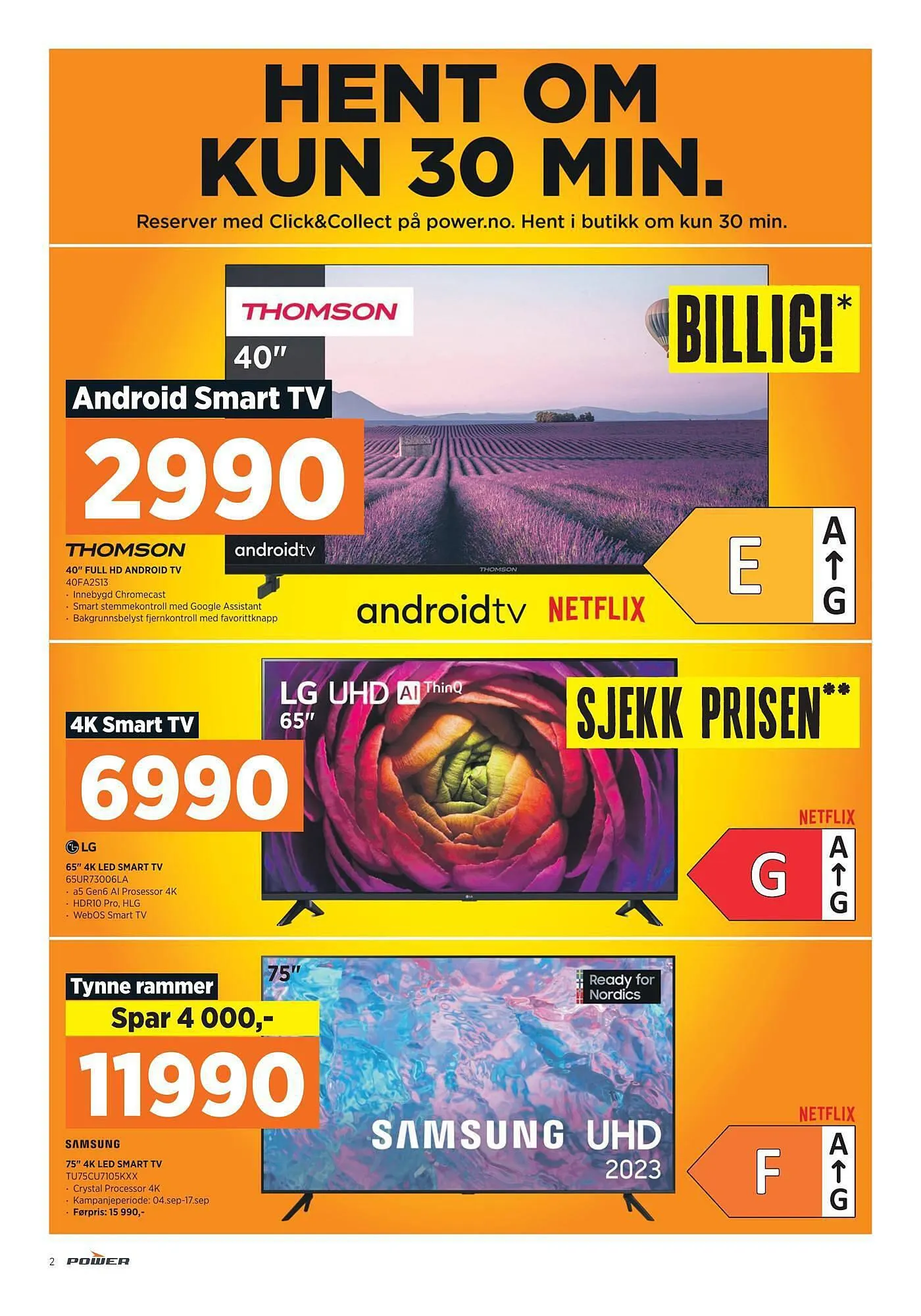 POWER Kundeavis fra 10. september til 17. september 2023 - kundeavisside 2